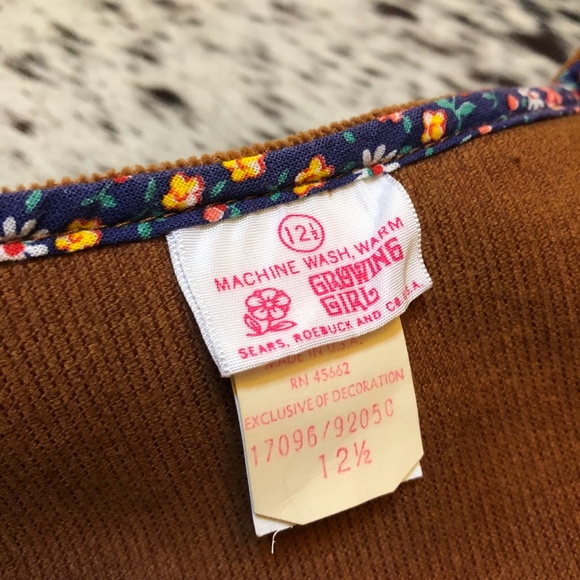 1970's Sears "Growing Girl" Two Piece Set - Picture 6 of 8